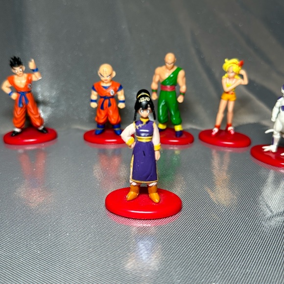 Coca Cola Dragon Ball Z Mini Figure Collection 6pcs lot 2003 Japan Anime - Picture 2 of 8